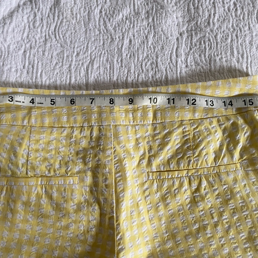 Maison Jules Womens Gingham Shorts EUC - Picture 7 of 8
